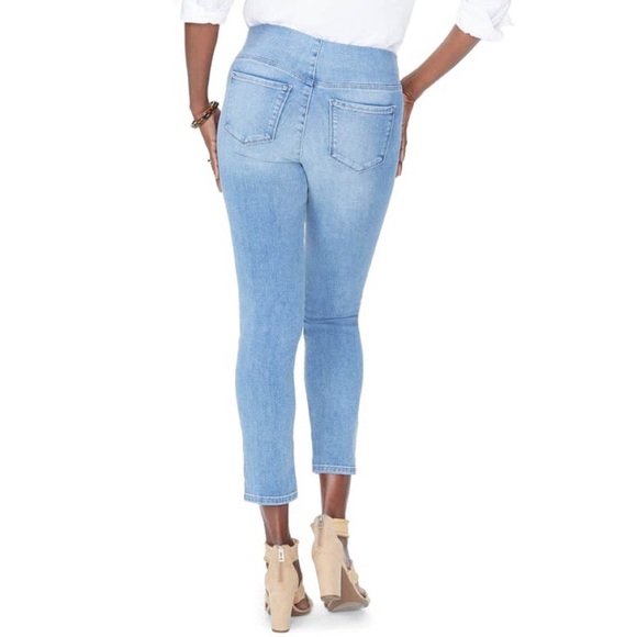 NYDJ | Jeans | Nydj Alina Pull On Ankle Blue Denim Jeans | Poshmark